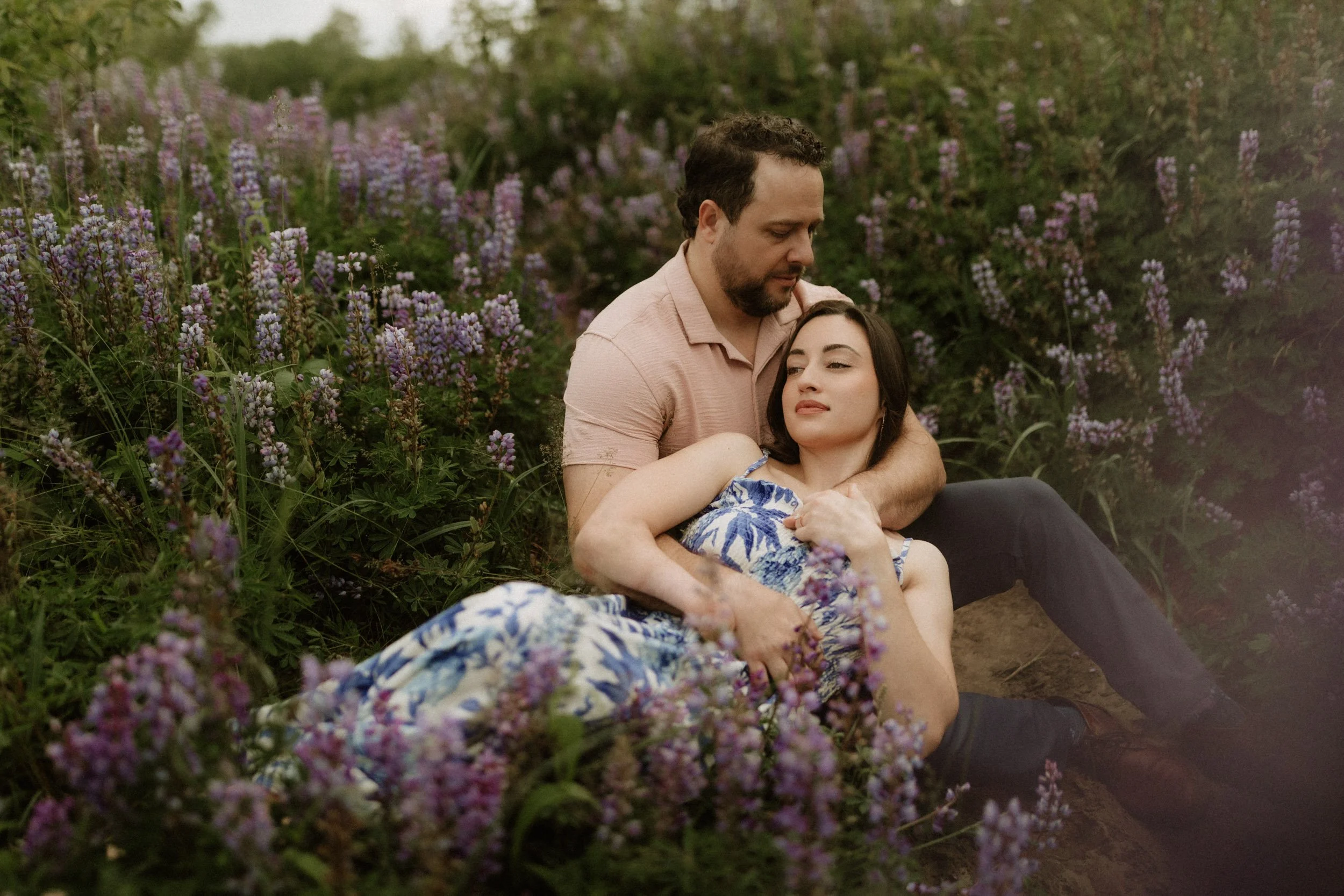 Lupine Engagement Session